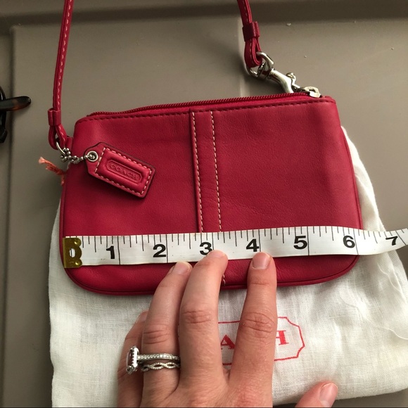 NWOT Pink Coach Wallet / Wristlet - Picture 4 of 6